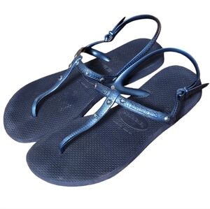 Havaianas Freedom Ankle Strap Sandal Sz 7